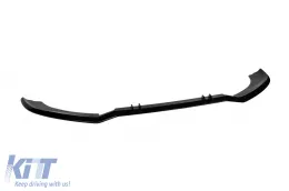 Spoiler tipo RS7 adecuado para el parachoques RS delantero en Audi A7 Sportback 2010-2016, lacado en negro-image-6163649