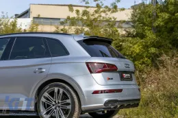 Spoiler tipo S-Line de Maxton Design, adecuado para el maletero del Audi Q5 después de 2017, lacado en negro-image-6235933