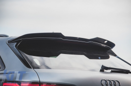 Spoiler type RS6 version 2 Maxton Design adapté pour le coffre Audi RS6 C8 après 2019, laqué noir-image-6235791
