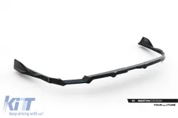 Spoiler versione 2 Maxton Design adatto per paraurti posteriore S-line su Audi A6 S-Line C9 Avant dopo il 2025, laccato nero-image-6235633