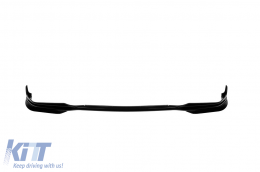 image-16-Spoiler with splitters suitable for front M bumper of BMW 3 Series G20 sedan, G21 touring after 2019, black lacquer