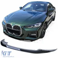 image-8-Spoilerlippe Performance schwarz glänzend geeignet für 4er BMW G22 G23 G26 ab 20