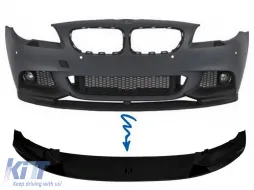 image-22-Spojler za branik na prednjem Lip prikladan za BMW serije 5 F10 F11 Sedan Touring (2011-2017) M-Performance