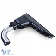 Sport air filter airbox intake carbon look for Peugeot 206 1.1 1.4 1.6 1998-2007-image-6327321