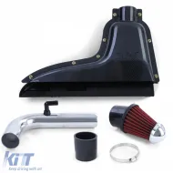 Sport air filter airbox intake carbon look for Peugeot 206 1.1 1.4 1.6 1998-2007-image-6327328
