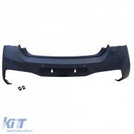 Sport body kit bumper side skirts diffuser for 1 Series BMW F20 LCI 15-20 1 tailpipe-image-6210721