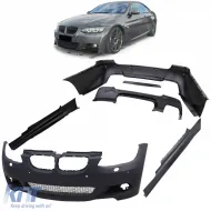 image-59-Sport body kit bumper side skirts fits for 3 Series BMW E92 E93 06-10 pre-facelift
