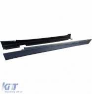 Sport body kit front rear bumper side skirts fits 5 Series BMW E60 sedan 03-07