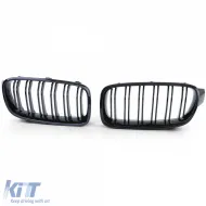 Sport-Doppelschlitz-Nierengrill glänzend schwarz geeignet für BMW F30 F31 11-19-image-6206418