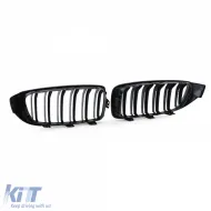 Sport-Doppelschlitz-Nierengrill, Leistung, matt, geeignet für 4er BMW F32 F33 F36-image-6192870