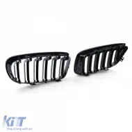 Sport-Doppelschlitz-Performance-Glanz-Nierengrill geeignet für BMW 3er E90 E91 08-12-image-6205368