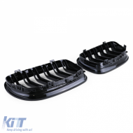 Sport-Doppelschlitz-Performance-Glanz-Nierengrill geeignet für BMW 3er E90 E91 08-12-image-6205369