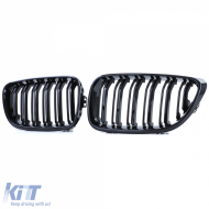 Sport-Doppelschlitz-Performance-Glanzfrontgrill geeignet für BMW 2er Reihe F22 F23 14-21-image-6197745