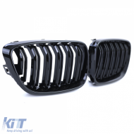 Sport-Doppelschlitz-Performance-Glanzfrontgrill geeignet für BMW 2er Reihe F22 F23 14-21-image-6197746