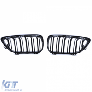 Sport-Doppelschlitz-Performance-Glanzfrontgrill geeignet für BMW 2er Reihe F22 F23 14-21-image-6197748