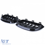 Sport-Doppelschlitz-Performance-Glanzfrontgrill geeignet für BMW 2er Reihe F22 F23 14-21-image-6197750