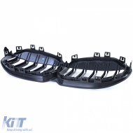 Sport-Doppelschlitz-Performance-Grill glänzend geeignet für BMW 1er F40 ab 19-image-6192384