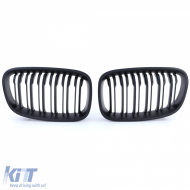 Sport-Doppelschlitz-Performance-Matt-Frontgrill geeignet für BMW 1er F20 F21 10-14-image-6201749