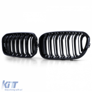 Sport-Doppelspeichen-Performance-Glanzgrill geeignet für BMW 1er Serie F20 F21 15-19-image-6192749