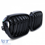 Sport-Doppelspeichen-Performance-Glanzgrill geeignet für BMW 1er Serie F20 F21 15-19-image-6192750