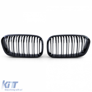 Sport-Doppelspeichen-Performance-Glanzgrill geeignet für BMW 1er Serie F20 F21 15-19-image-6192751