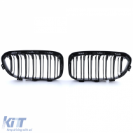Sport-Doppelspeichen-Performance-Glanzgrill geeignet für BMW 1er Serie F20 F21 15-19-image-6192752