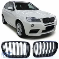 image-14-Sport-Doppelsteg-Performance-Frontgrill geeignet für BMW X3 F25 10-14
