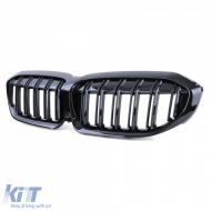 Sport-Doppelsteg-Performance-Glanzgrill geeignet für BMW 3er G20 G21 ab 2018-image-6200235
