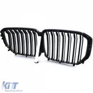 Sport-Doppelsteg-Performance-Glanzgrill geeignet für BMW X5 G05 ab 18-image-6202002