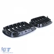 Sport-Doppelsteg-Performance-Glanzgrill geeignet für BMW X5 E70 X6 E71-image-6202406