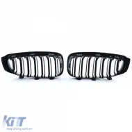 Sport-Doppelsteg-Performance-Glanzgrill geeignet für BMW 3er Serie GT F34-image-6202930