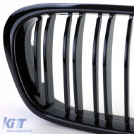 Sport-Doppelsteg-Performance-Glanzgrill geeignet für BMW 5er Serie E39 95-03-image-6207181