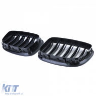 Sport-Doppelsteg-Performance-Grill glänzend geeignet für BMW 5er GT F07-image-6197257