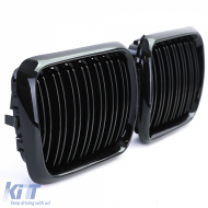 Sport-Doppelsteg-Performance-Grill glänzend geeignet für BMW 3er E36 96-99-image-6197699