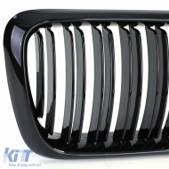 Sport-Doppelsteg-Performance-Grill glänzend geeignet für BMW 3er E36 96-99-image-6197701
