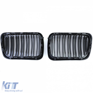 Sport-Doppelsteg-Performance-Grill glänzend geeignet für BMW 3er E36 96-99-image-6197704