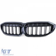 Sport-Doppelsteg-Performance-Grill glänzend geeignet für BMW 3er Reihe G20 G21 ab 18-image-6201933