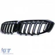 Sport-Doppelsteg-Performance-Grill glänzend geeignet für BMW 3er Reihe G20 G21 ab 18-image-6201934