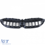 Sport-Doppelsteg-Performance-Grill glänzend geeignet für BMW 3er Reihe G20 G21 ab 18-image-6201937