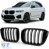 Sport double-slat glossy grille suitable for BMW X3 G01 X4 G02 17-21 - ODGB6027017