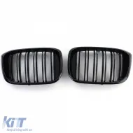 Sport double-slat glossy grille suitable for BMW X3 G01 X4 G02 17-21-image-6261303