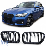 Sport double-slat performance gloss grille suitable for BMW 1 Series F20 F21 15-19 - ODGB6012599