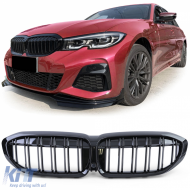 image-10-Sport double-slat performance gloss grille suitable for 3 Series BMW G20 G21 from 18