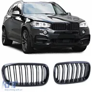 image-48-Sport double-slat performance glossy grille suitable for BMW X5 F15 X6 F16