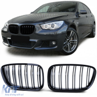 Sport double-slat performance grille gloss suitable for BMW 5 Series GT F07 - ODGB6013341