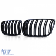 Sport dupla lamellás performance fényes fekete vese hűtőrács BMW X3 E83 06-11-image-6197753