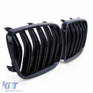 Sport dupla lamellás performance fényes fekete vese hűtőrács BMW X3 E83 06-11-image-6197754