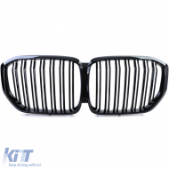 Sport dupla lamellás performance fényes fekete hűtőrács BMW X5 G05 18--image-6201998