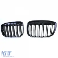 Sport dupla lamellás performance fényes hűtőrács BMW X1 F48 14-19 modellhez-image-6192757