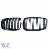 Sport dupla lamellás performance fényes hűtőrács BMW X5 E70 X6 E71 modellekhez-image-6202404
